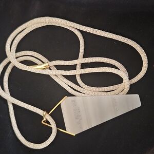 Lafayette 148 New York Gold and Silver Geometric Necklace